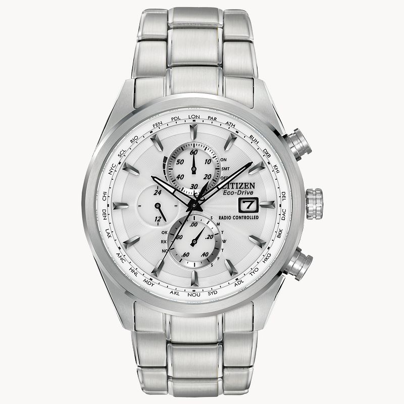 Citizen chronograph 2025 white dial